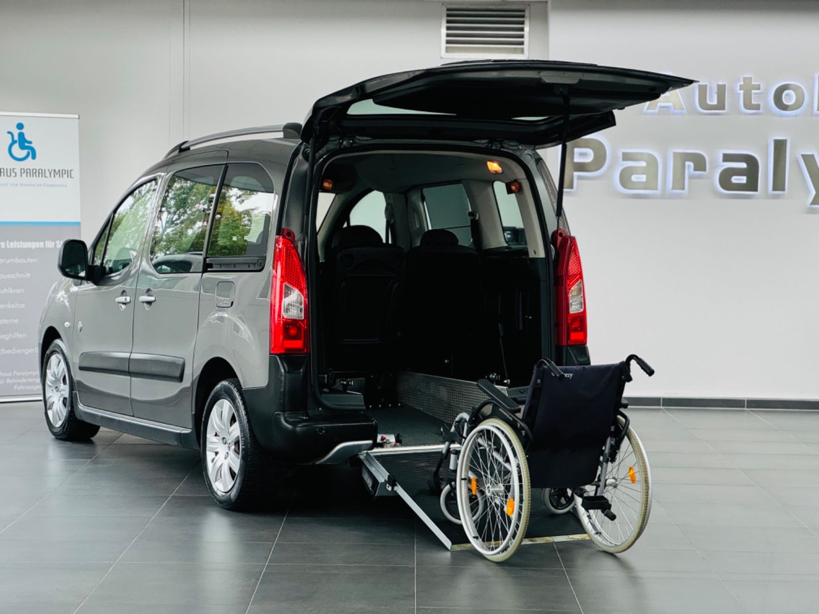 Partner Tepee  Behindertengerecht-Rampe + Sitz